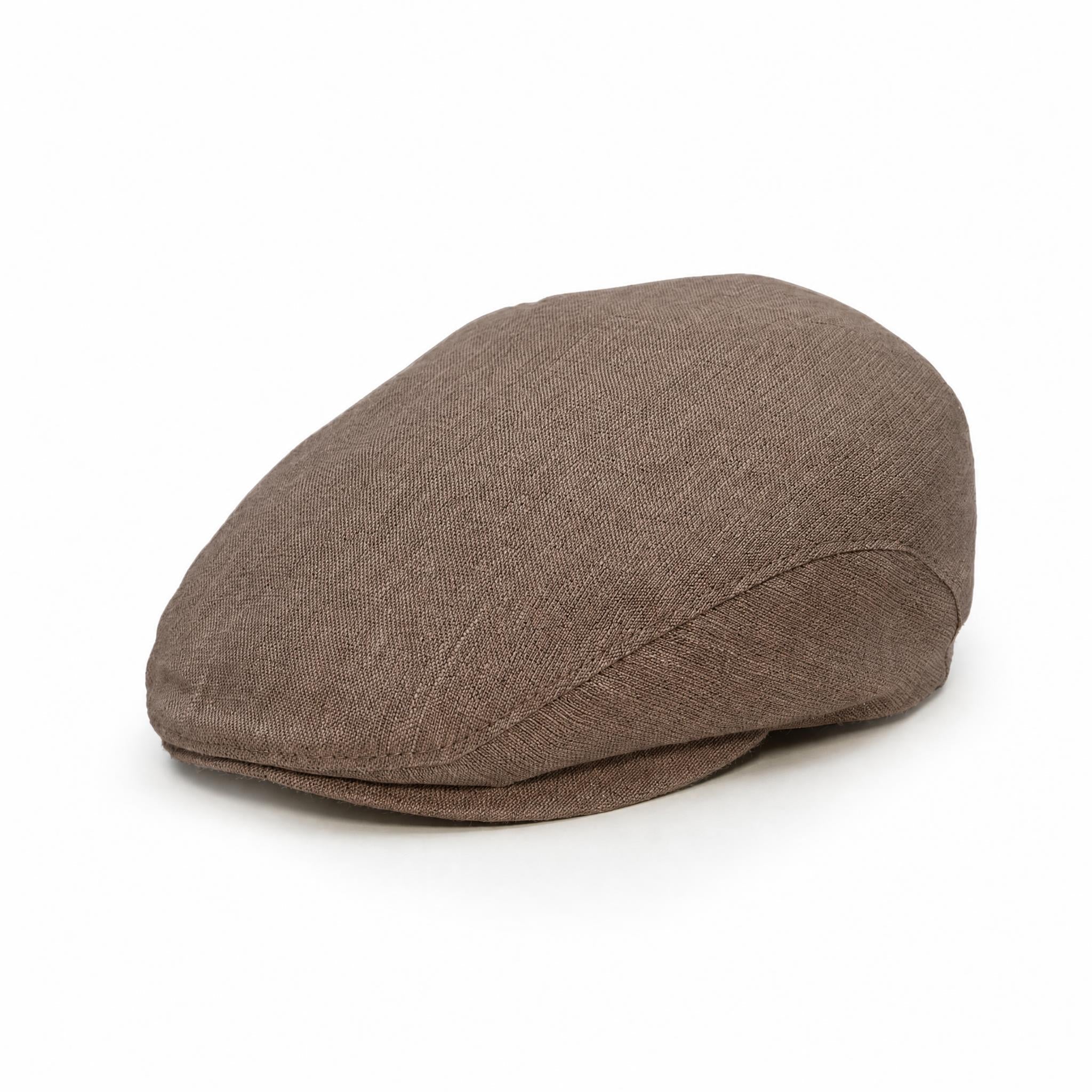 Mocha Brown - Linen Cap