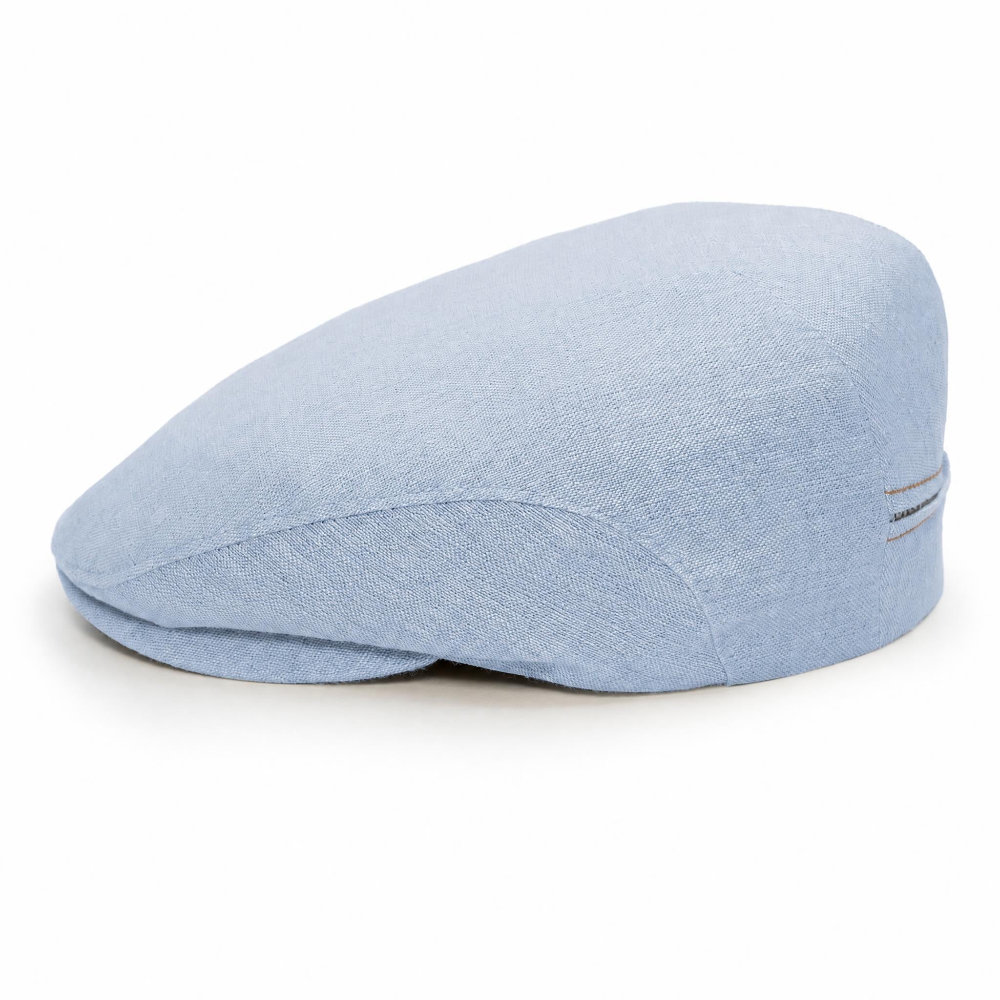 Sea Blue - Linen Cap