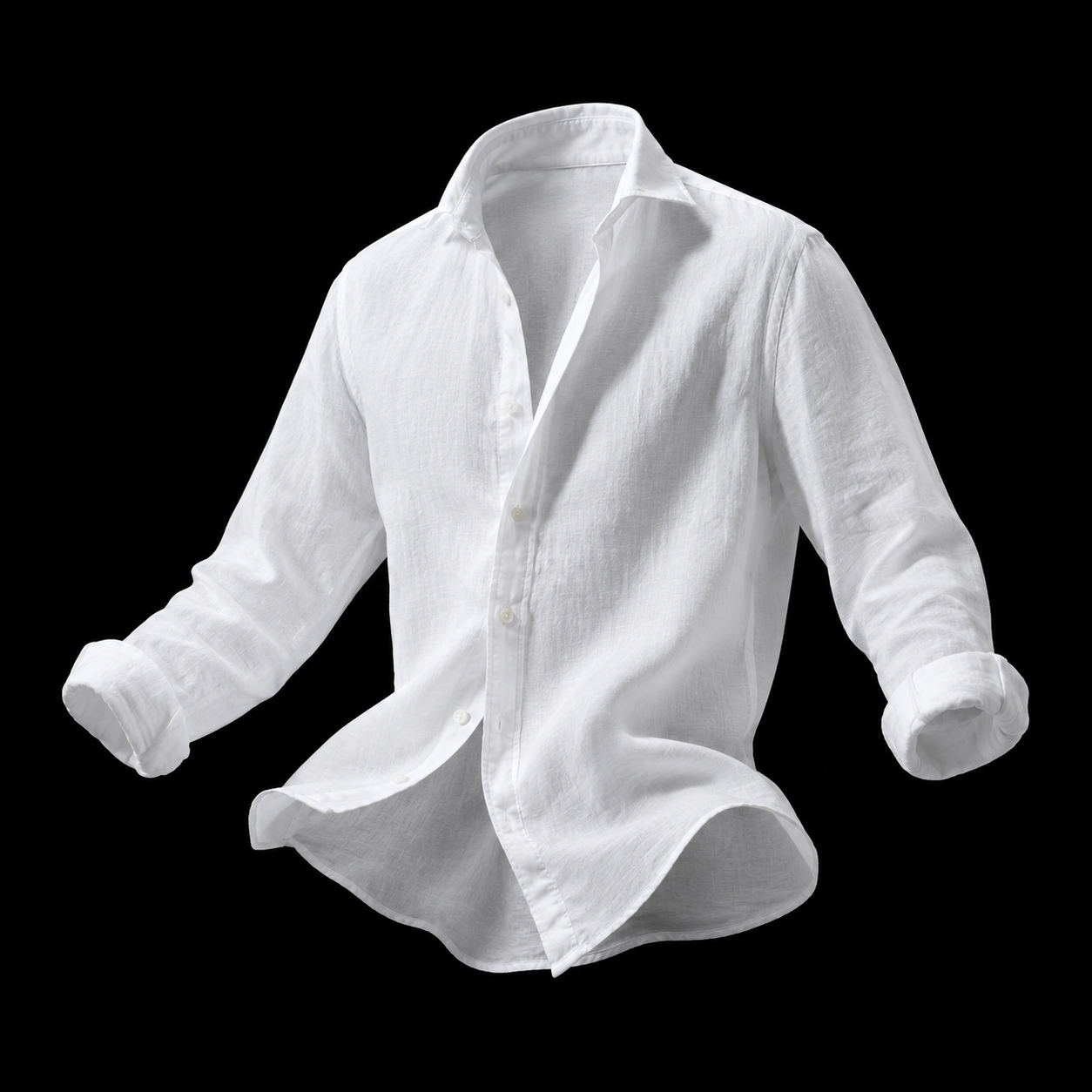 White Linen Shirt