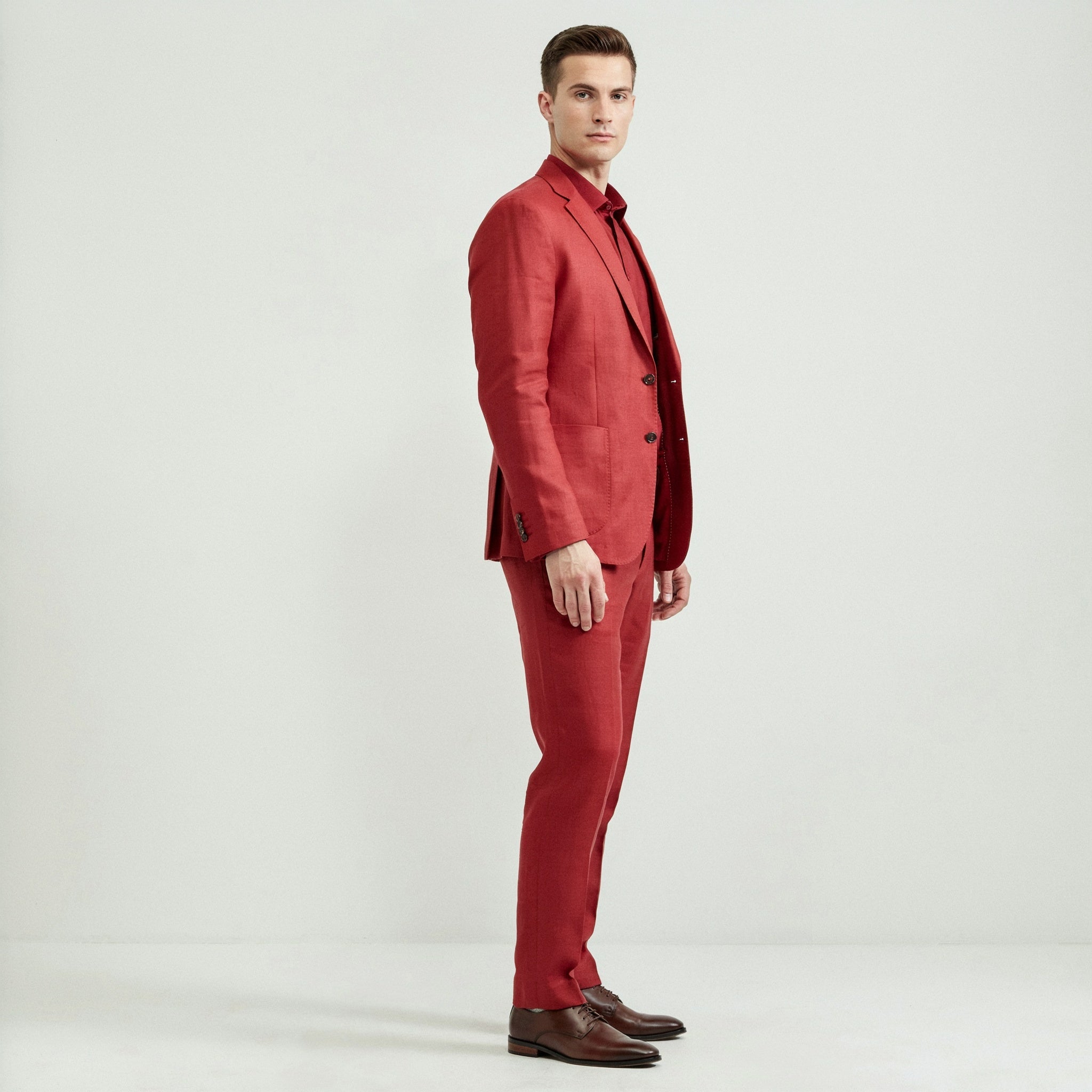 Bold Red - 2pc Suit