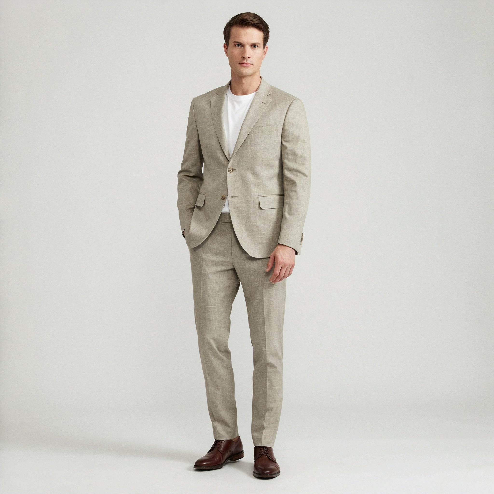 Pastel Olive - 2pc Suit