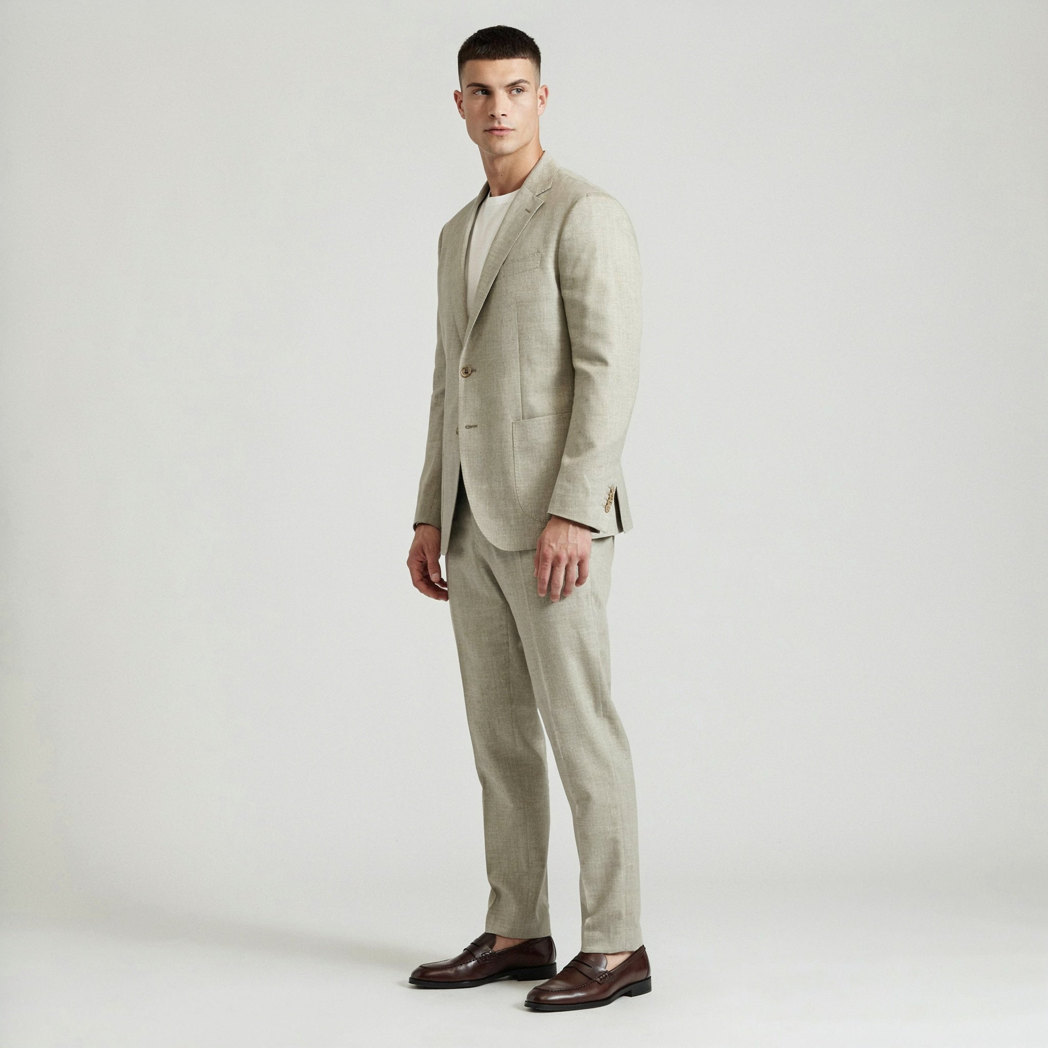 Pastel Olive - 2pc Suit