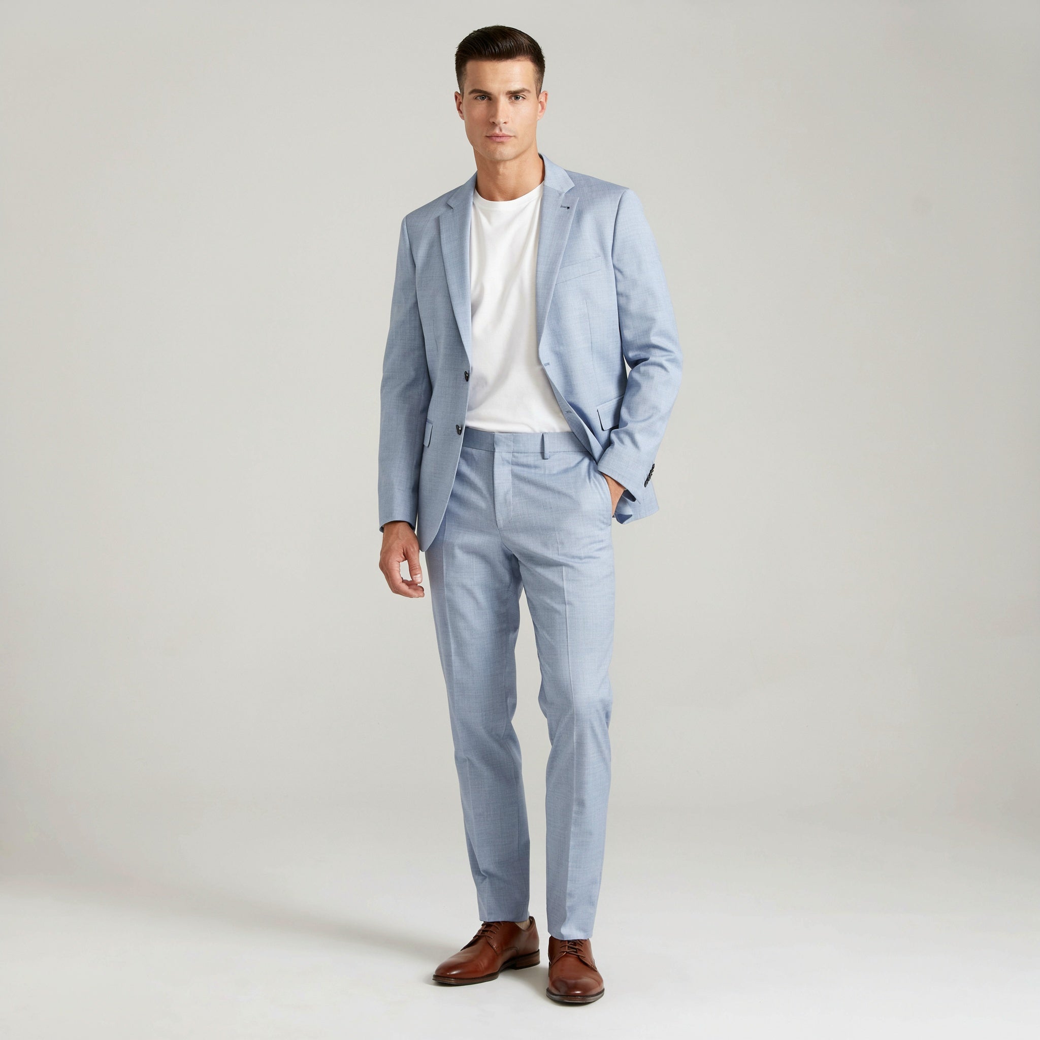 Sea Blue - 2pc Suit