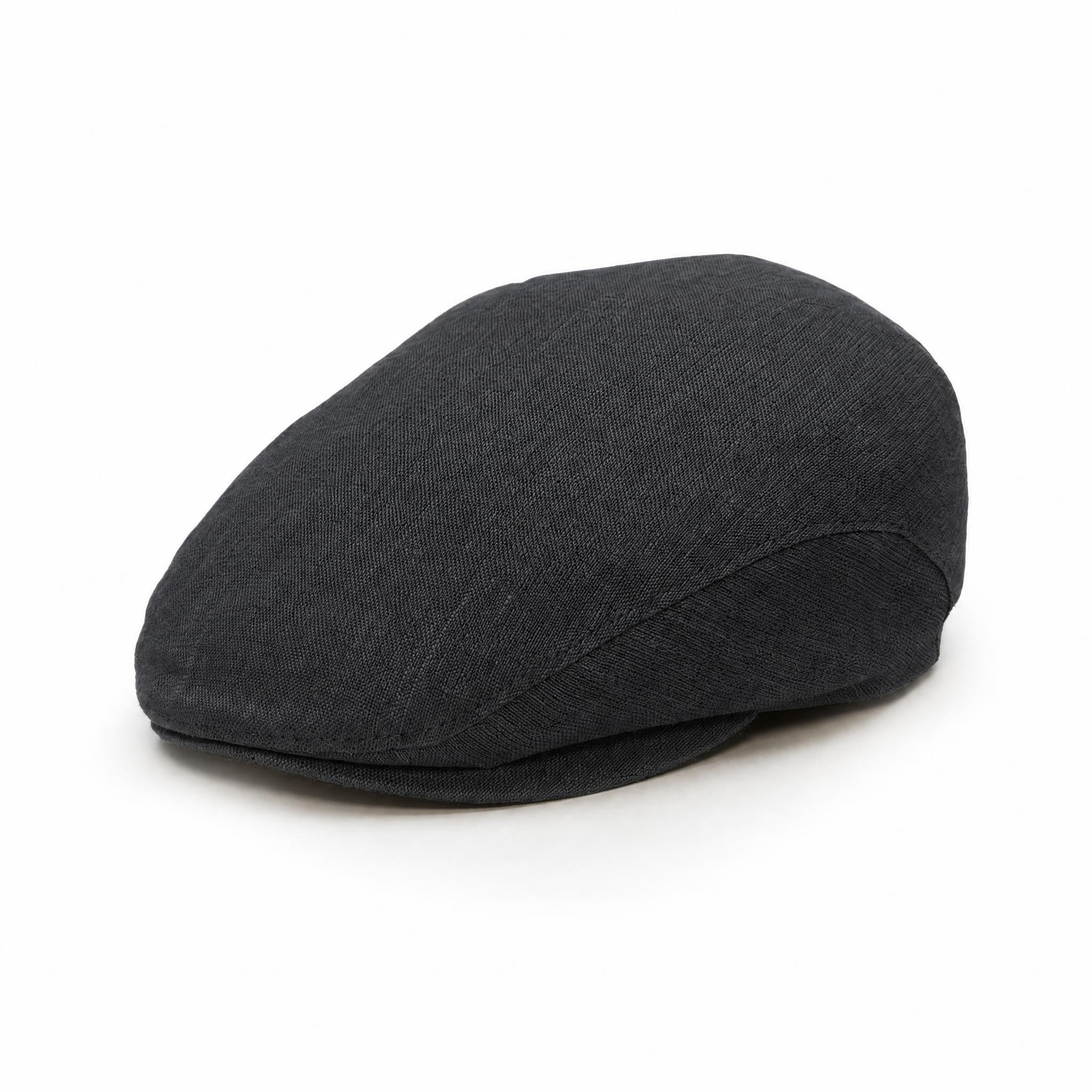 Carbon Black - Linen Cap