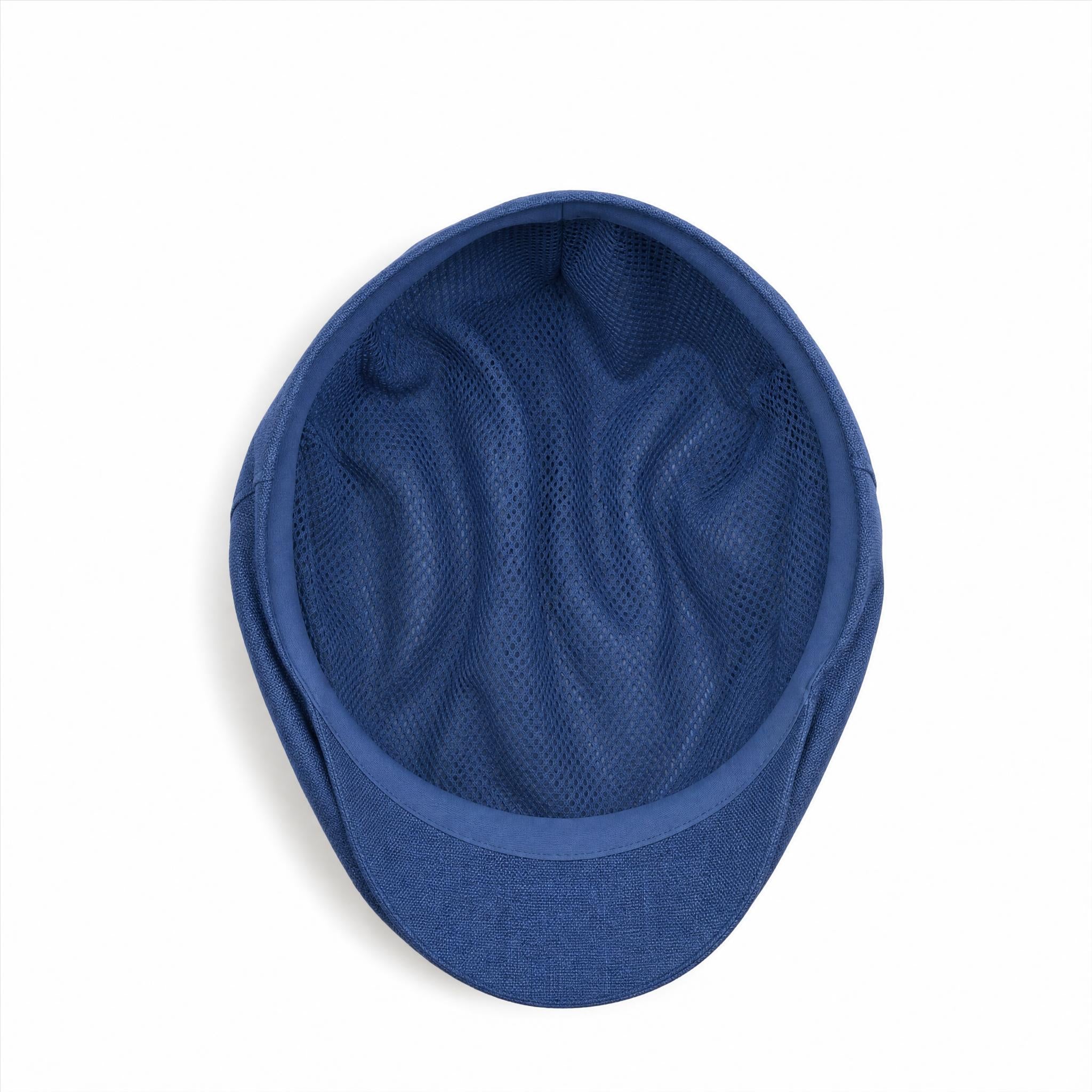 Cobalt Blue - Linen Cap