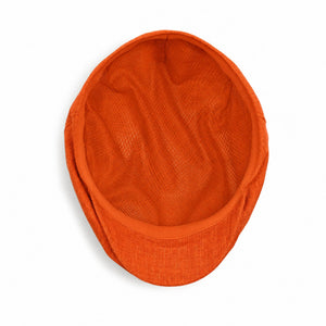 Lava Orange - Linen Cap