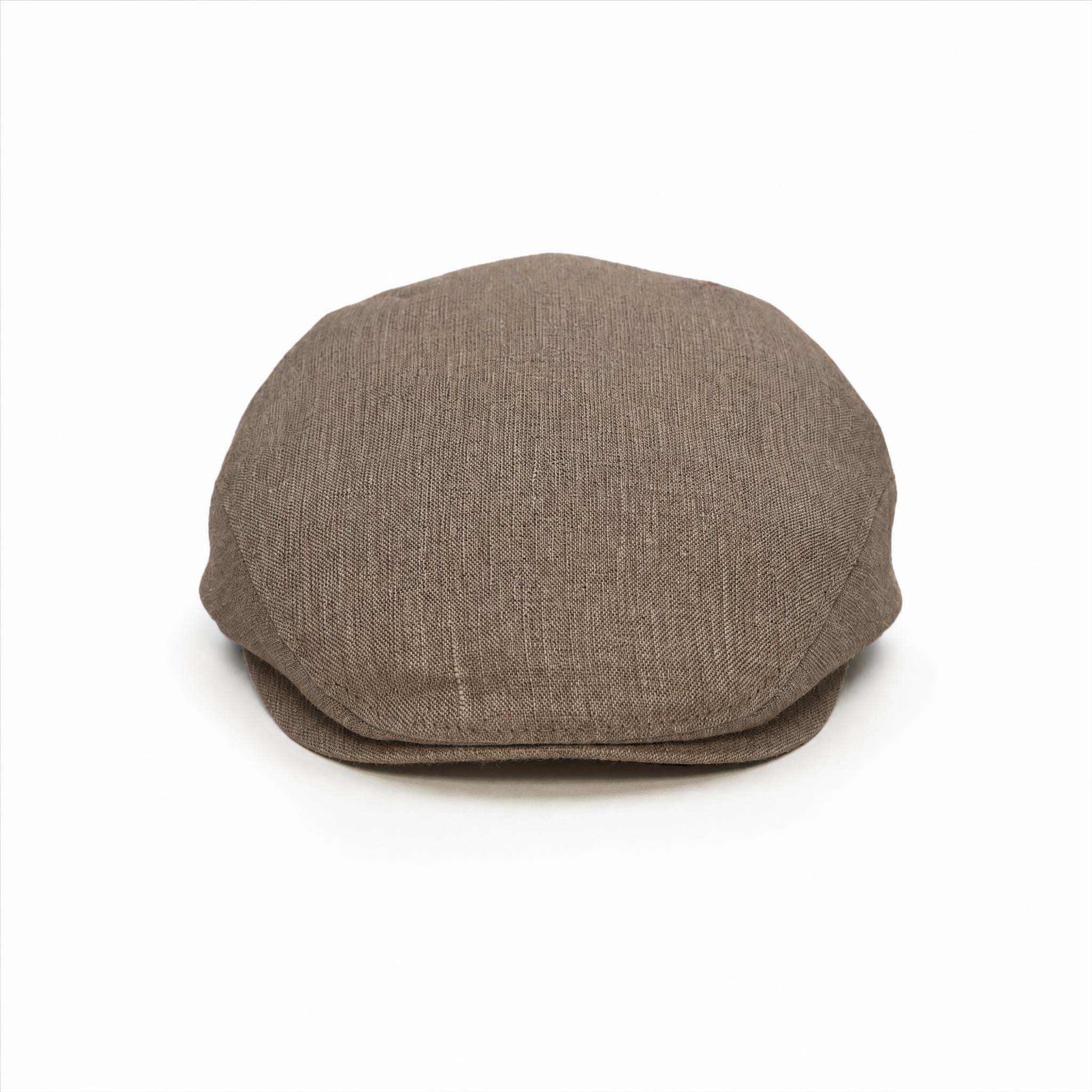 Mocha Brown - Linen Cap