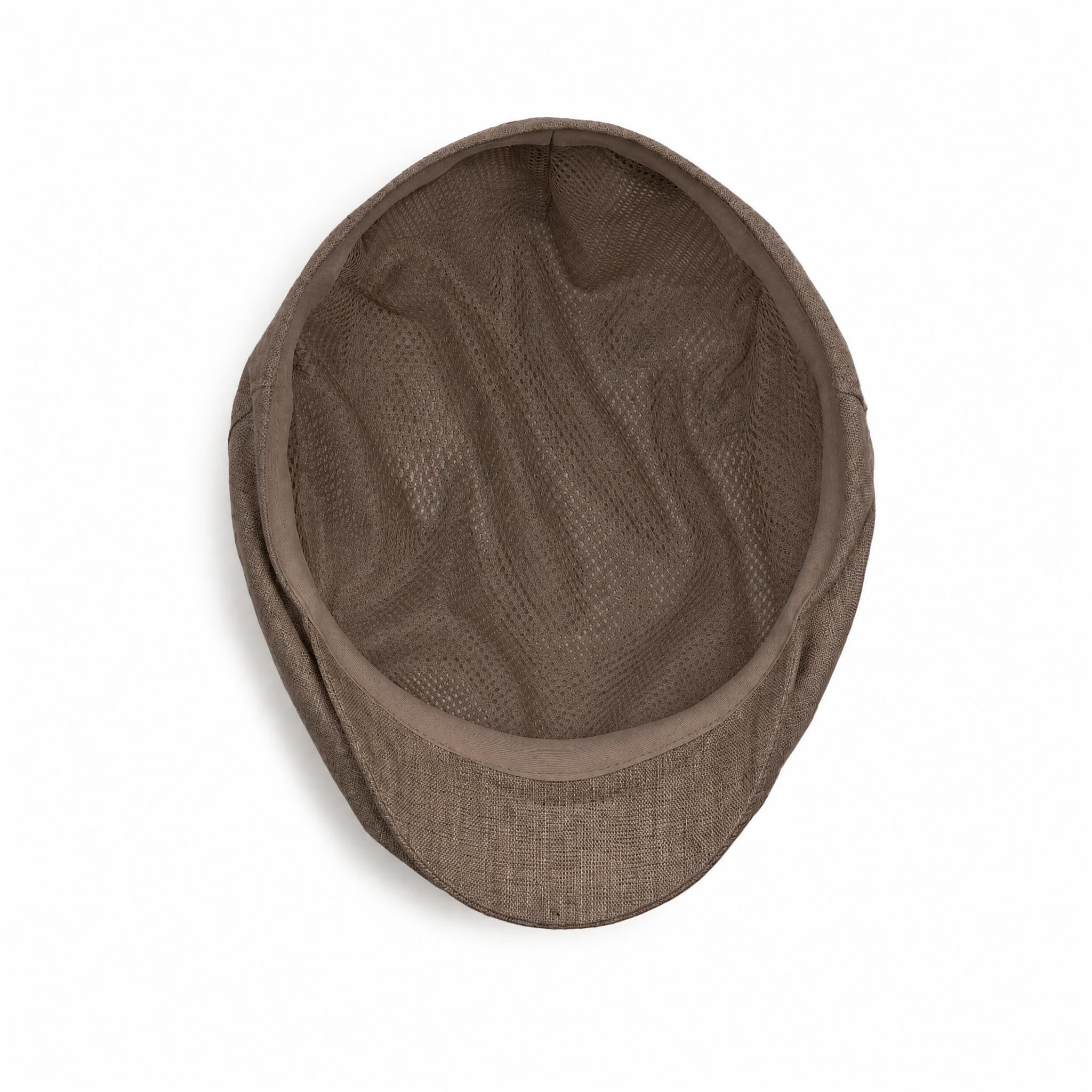 Mocha Brown - Linen Cap
