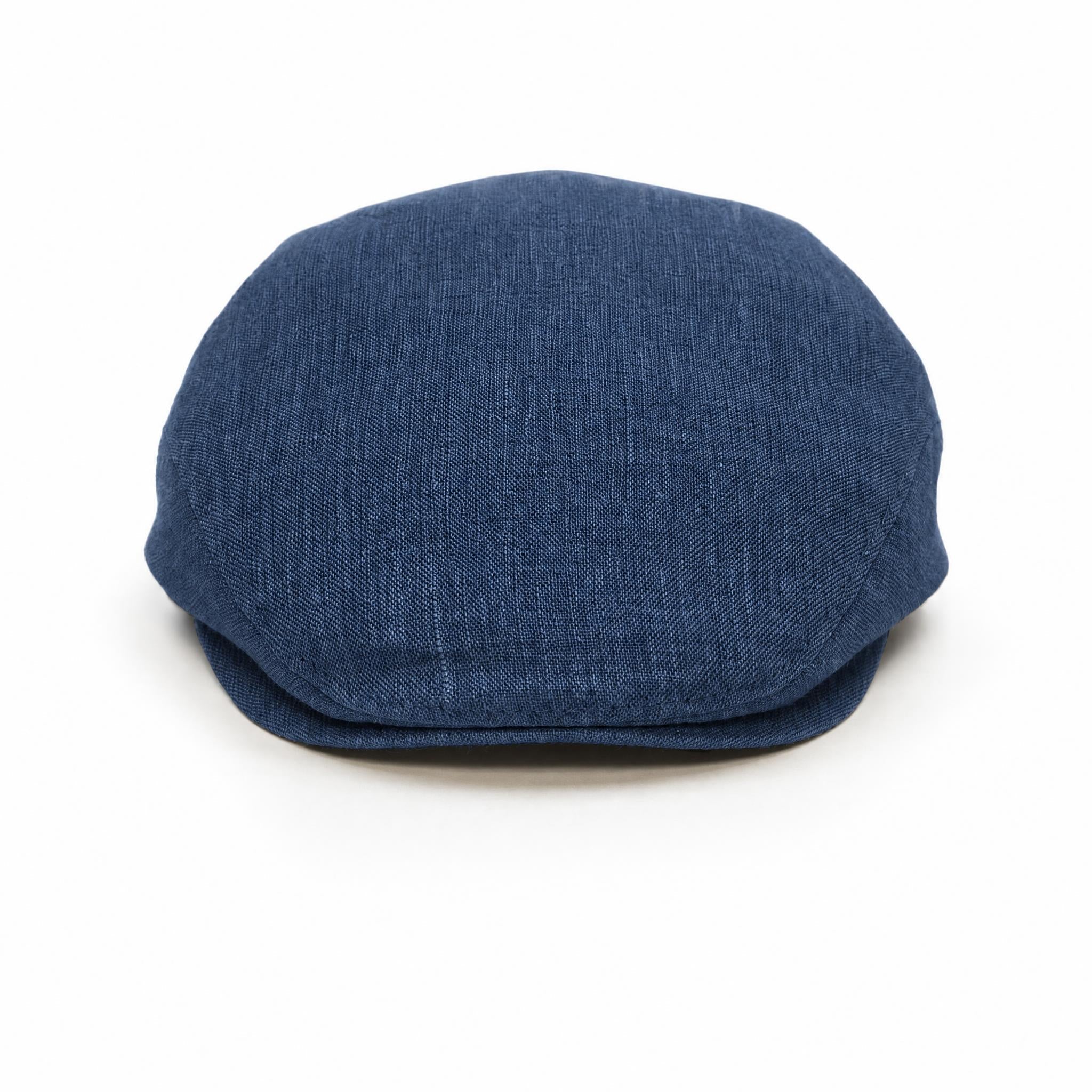 Naval Indigo - Linen Cap