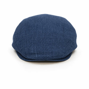 Naval Indigo - Linen Cap