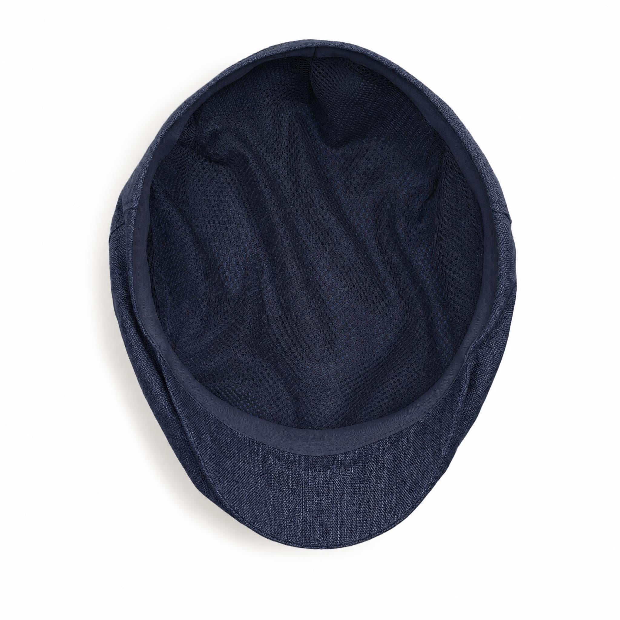 Naval Indigo - Linen Cap