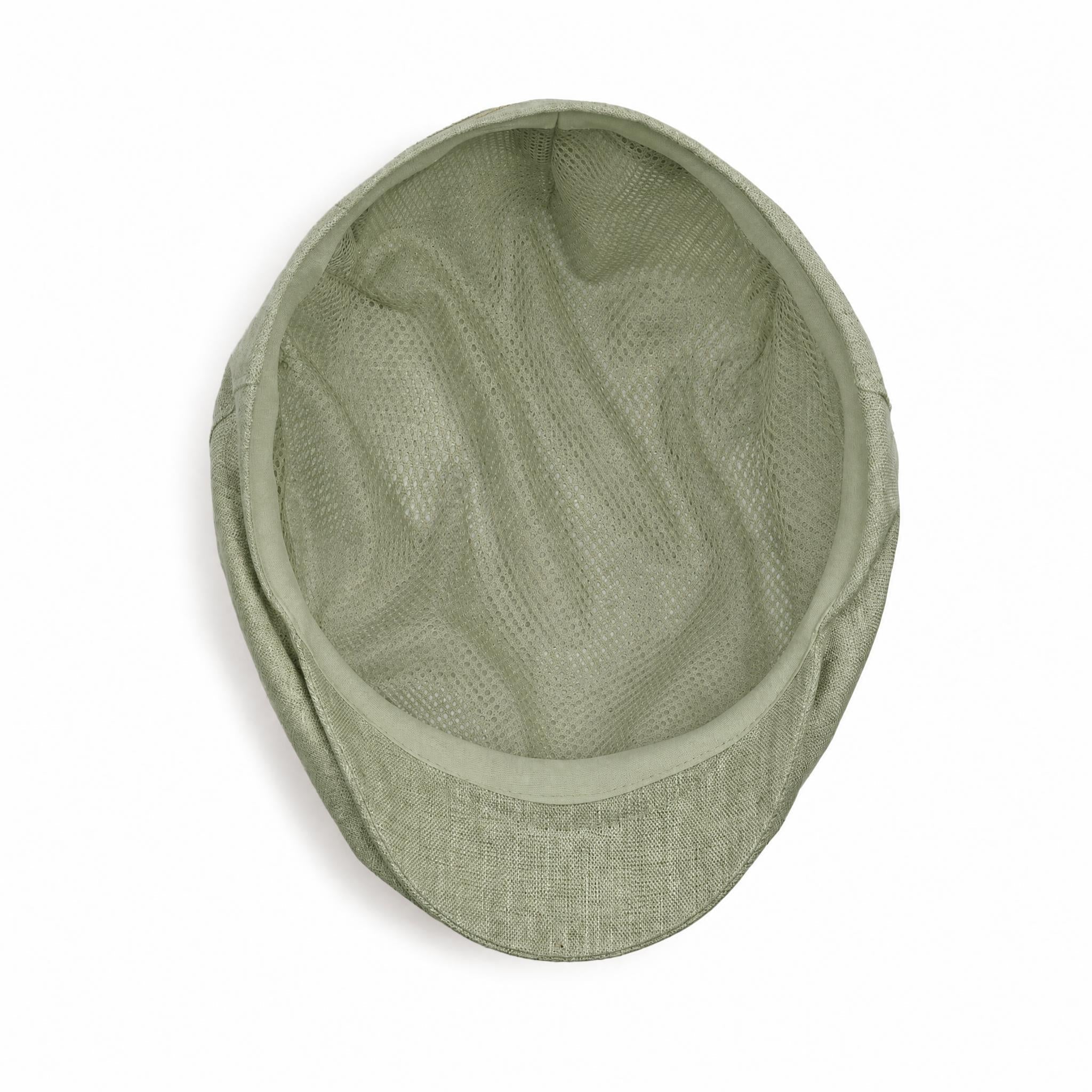 Pastel Olive - Linen Cap