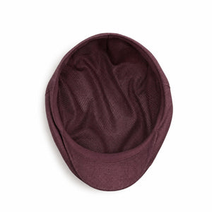 Royal Burgundy - Linen Cap