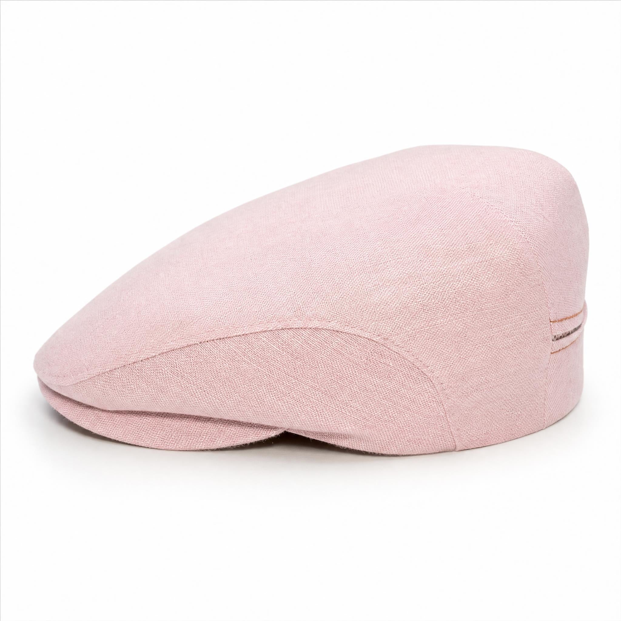 Rustic Pink - Linen Cap