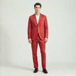 Bold Red - 2pc Suit