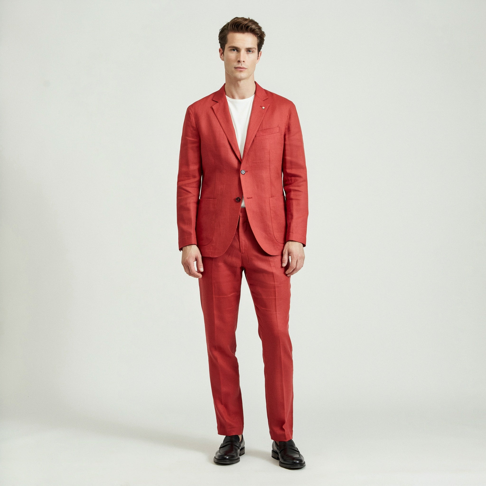 Bold Red - 2pc Suit