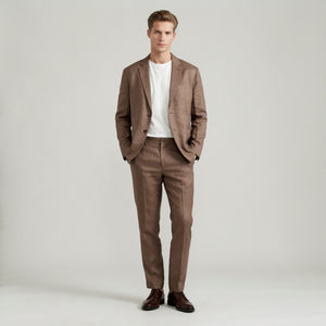Mocha Brown - 2pc Suit