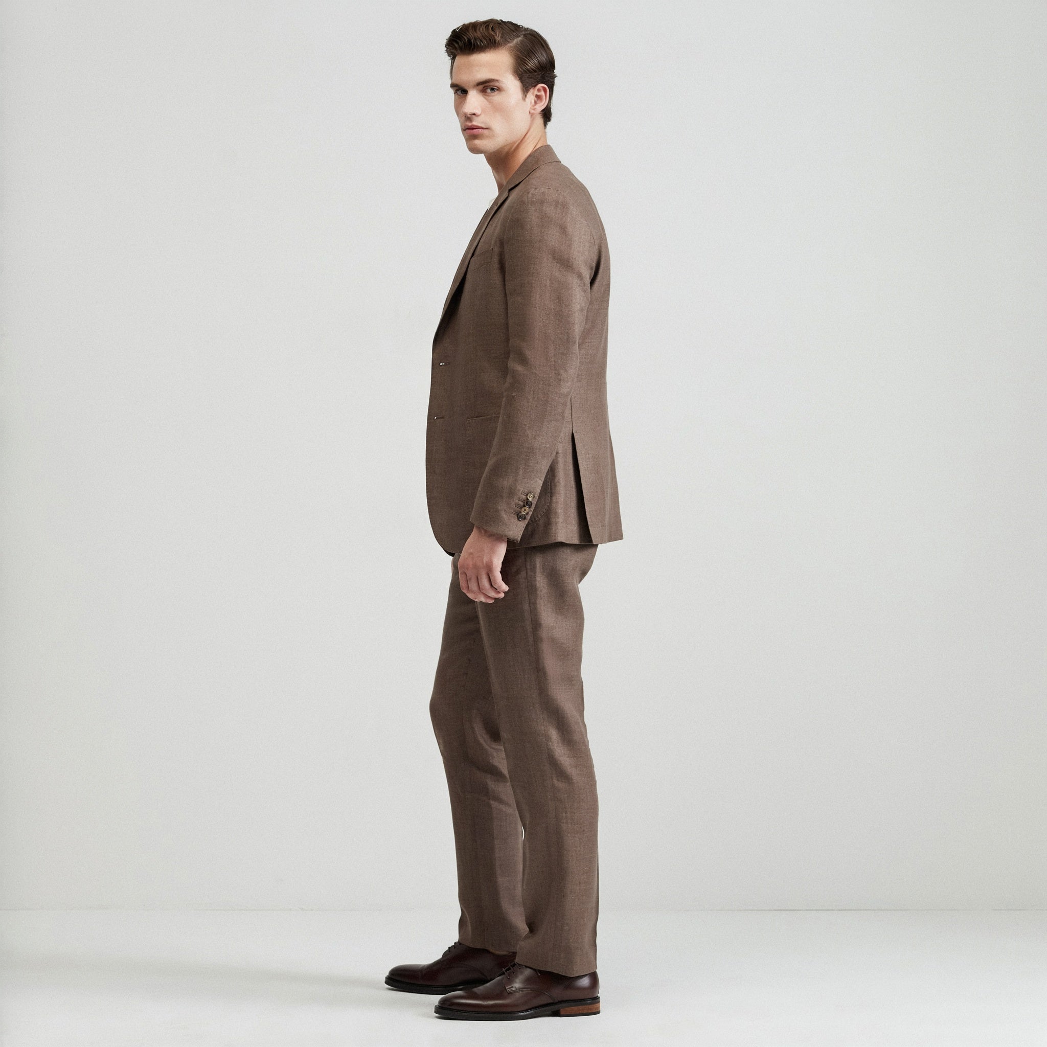 Mocha Brown - 2pc Suit