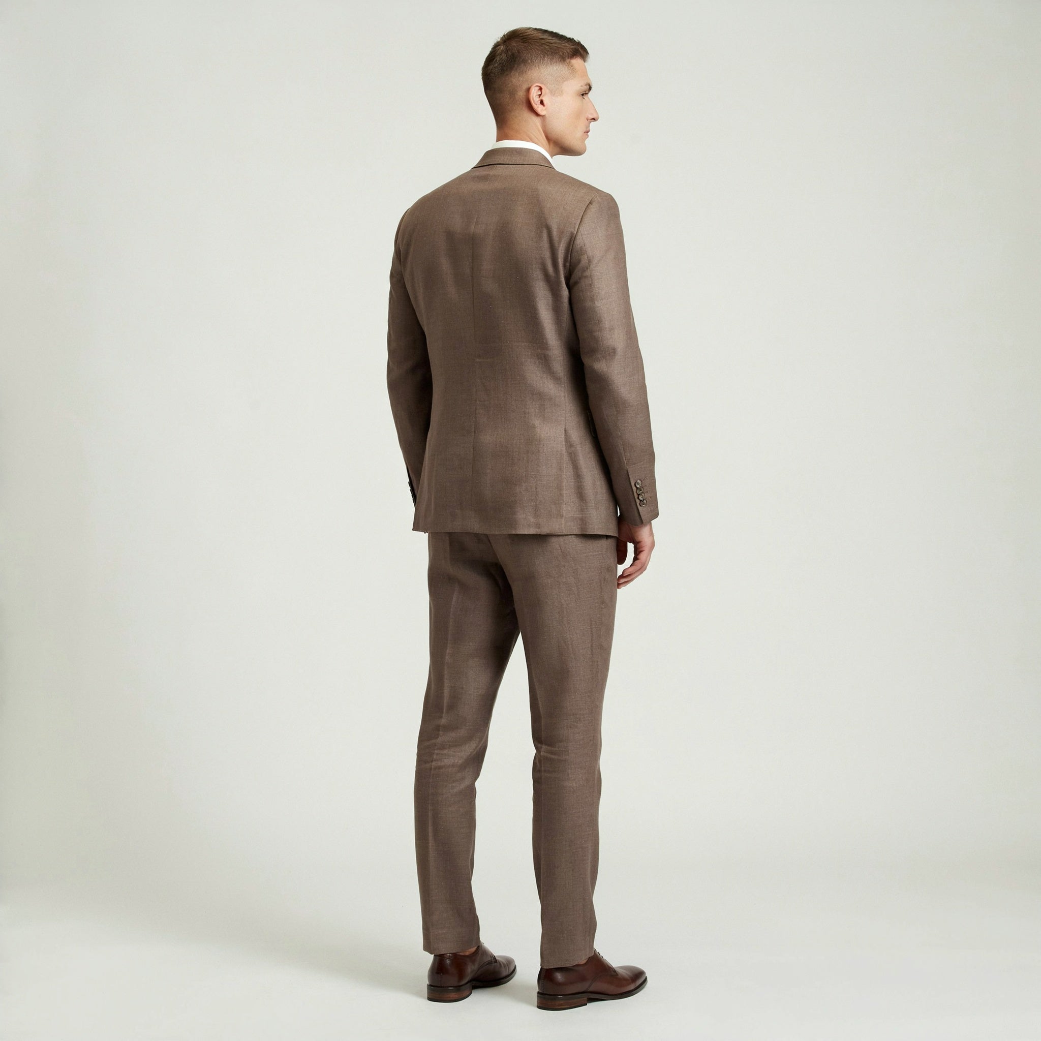 Mocha Brown - 2pc Suit